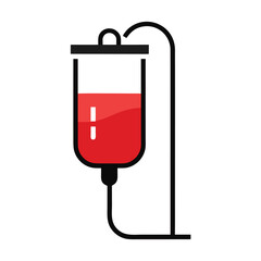 Medical blood pressure monitor icon vector illustration with a connected cable, perfect for web and business technology designs