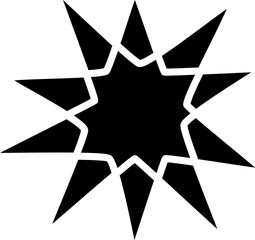 Stars set. Doodle drawing