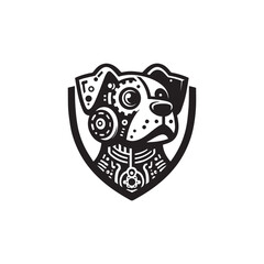 robot dog logo