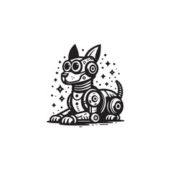 robot dog logo