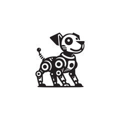 robot dog logo