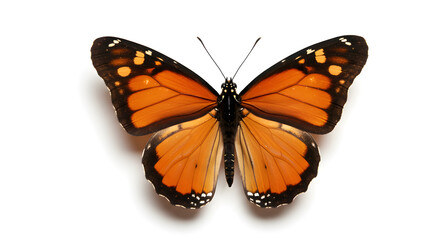Obraz premium butterfly on white background