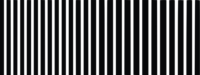 Abstract Vector Bar Code Graphic Design Element