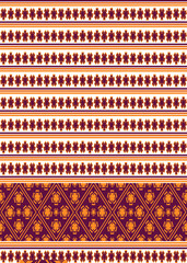 Geotetric ethnic pattern, Vector, Seamless pettern, Navajo, Native american,  ancient egyptart.