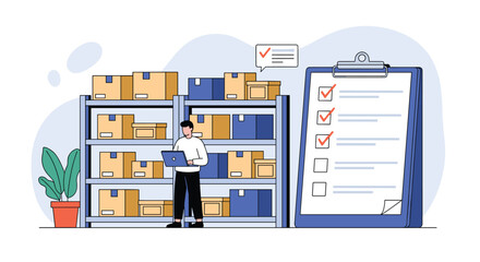 Efficient Warehouse Inventory Management System for Streamlined Operations and Accurate Stock Control