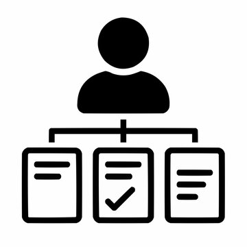 Org chart with clear role definitions. Responsibility mapping