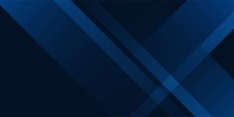 Abstract background gradient dark navy blue banner simple