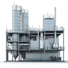 oil refinery plant