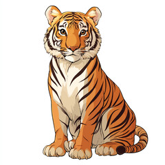 Obraz premium a cute Tiger
