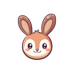 Fototapeta premium a cute tiny animal heads for stiker