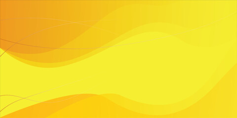 Yellow and Orange Abstract Background with Gradient Waves, Curves, and Light Lines. Perfect for Technology, Business, Presentations, Summer Themes, and Creative Design.