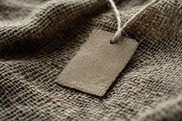 High Definition Image of Xs Size Clothes Label Closeup on Textile Background