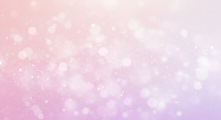 Soft Pink and White Bokeh Background Gentle Light Leaks and Sparkling Dust