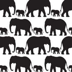 Majestic Elephant Silhouette