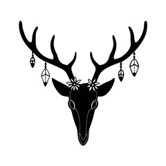 deer head vector
