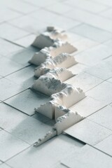 Modern High-Quality Seismograph Machine Trace Showing Strong Earthquake Tremors Professional Scientific Data for Tech Marketing and Editorial Use