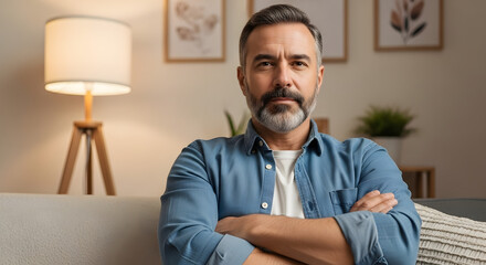 Fototapeta premium Person showing resistance through body language