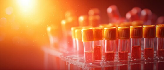 Premium Modern Genetic Counseling Blood Collection Tubes for Hemophilia Testing in Clinical Labs Authentic Healthcare Content for Medical Marketing