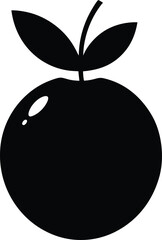 Bilberry minimal clean design silhouette vector art illustration