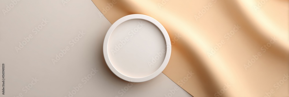 Poster Modern No Entry Sign with Crossed Circle on Smooth Surface for Digital Marketing and Restriction Campaigns in Tech and Business Innovation