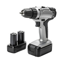 electric drill isolated on white