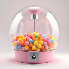 candy in a glass jar
