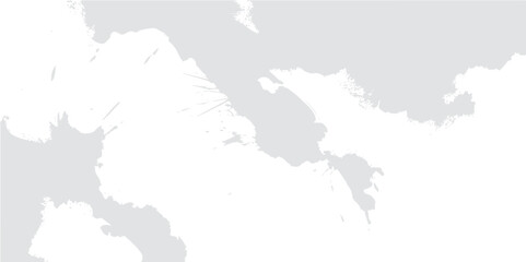 Vector map illustrations of the world, Italy, and North America with country borders and continental outlines for geography and travel