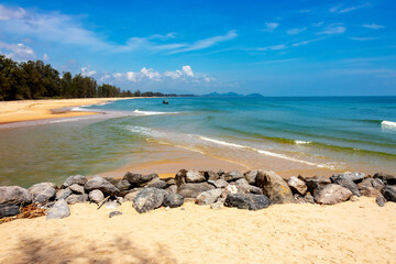 Beach and nature of Ban Krut Beach