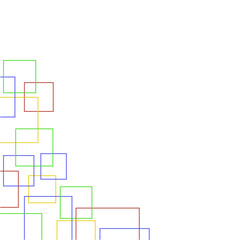 Decorative Rectangle Corner Vector Element