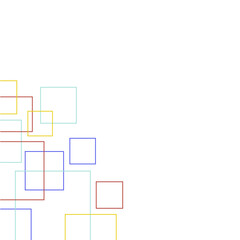 Decorative Rectangle Corner Vector Element