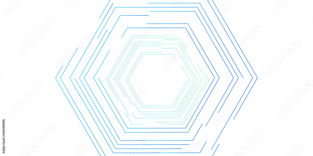 Poster abstract white background with gradient hexagon shape stock line texture seamless pattern. modern an