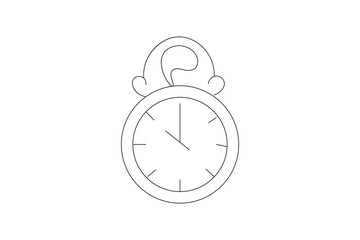 Time is money concept with a business watch dial showing hours, minutes, and seconds on its face