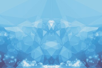Digital image of abstract blue background