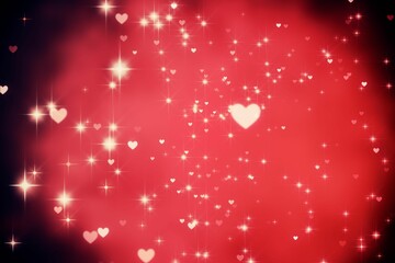 Digitally generated Valentines heart design