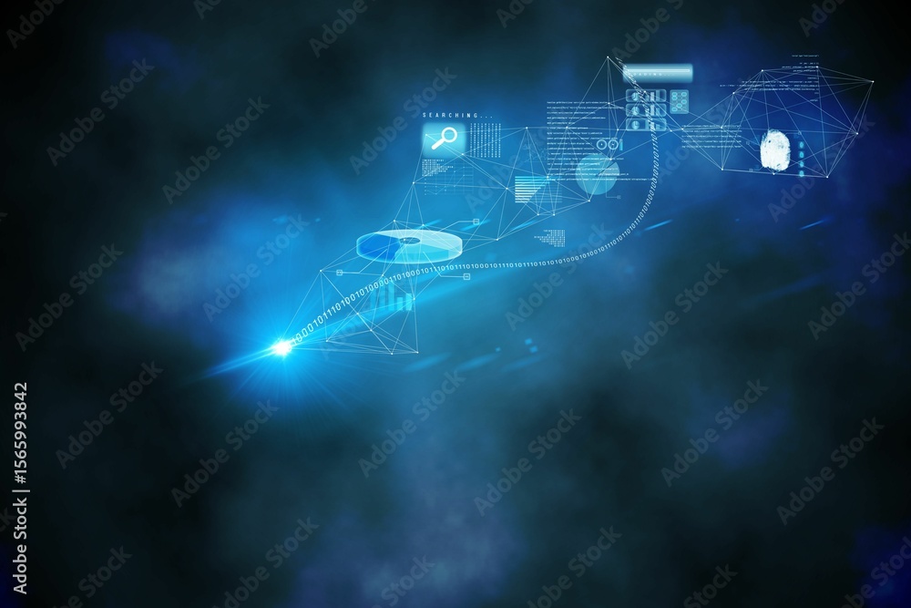 Poster data and graphs background