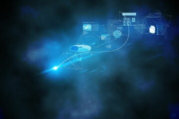 Data and graphs background