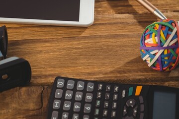Office supply arranged on table