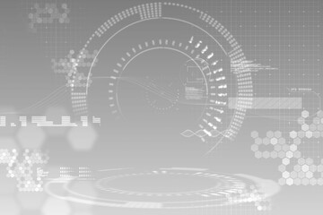 Digital generated image of dial