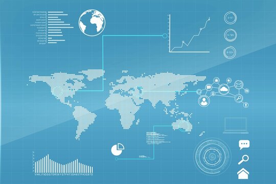 Futuristic technology interface