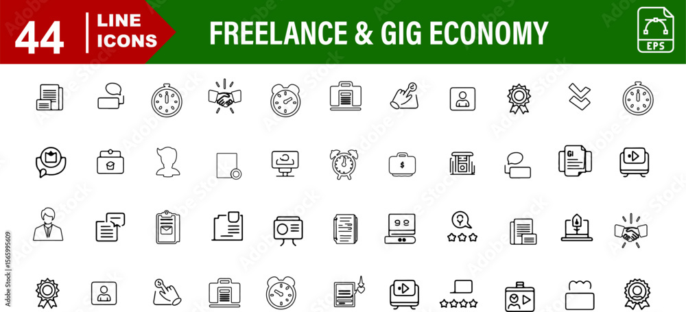 Aufkleber a vibrant vector icon set for web and business design, featuring essential internet symbols and butt