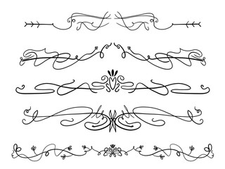 Elegant Hand Drawn Divider Set