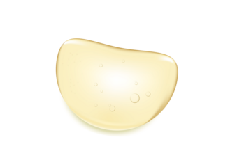 water drops or beauty and cosmetics clear gel element