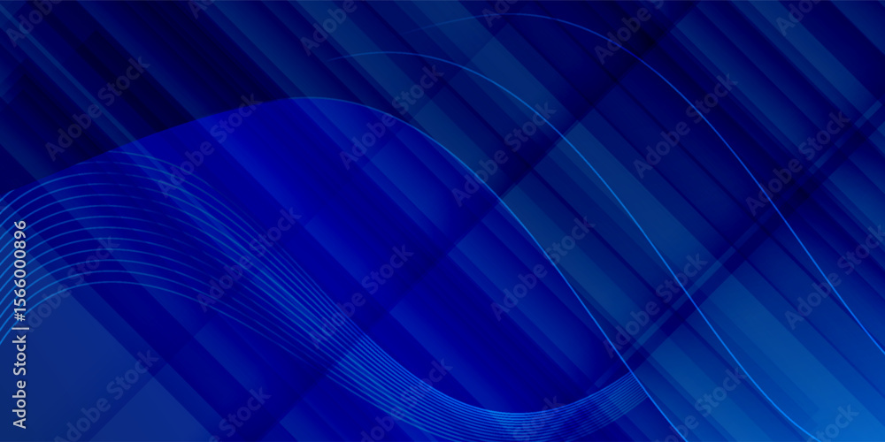 Poster gradient blue background vector design in eps 10