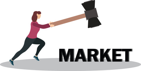 Beating the stock market, investor or active funds who win and earn more than stock market return .