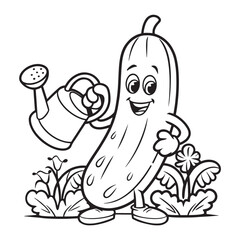 Kawaii Food Coloring pages 