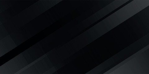 Black abstract background. Elegant dark diagonal shape elements. vector illustration