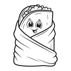 Kawaii Food Coloring pages 