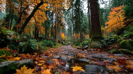 Autumn forest path (1)