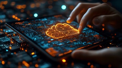 Digital cloud computing interface technology