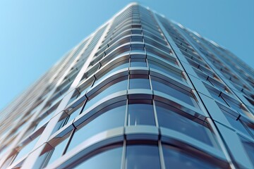 Ultra Hd Picture of Modern Office Buildings Closeup